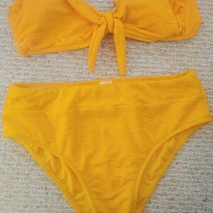 Xhilaration Vibrant Yellow Swimwear